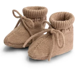 Prénatal newborn slofjes Pure bruin