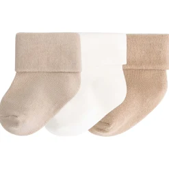 Prénatal newborn sokjes 3-pack   taupe