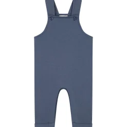 Prénatal newborn tuinbroek effen blauw