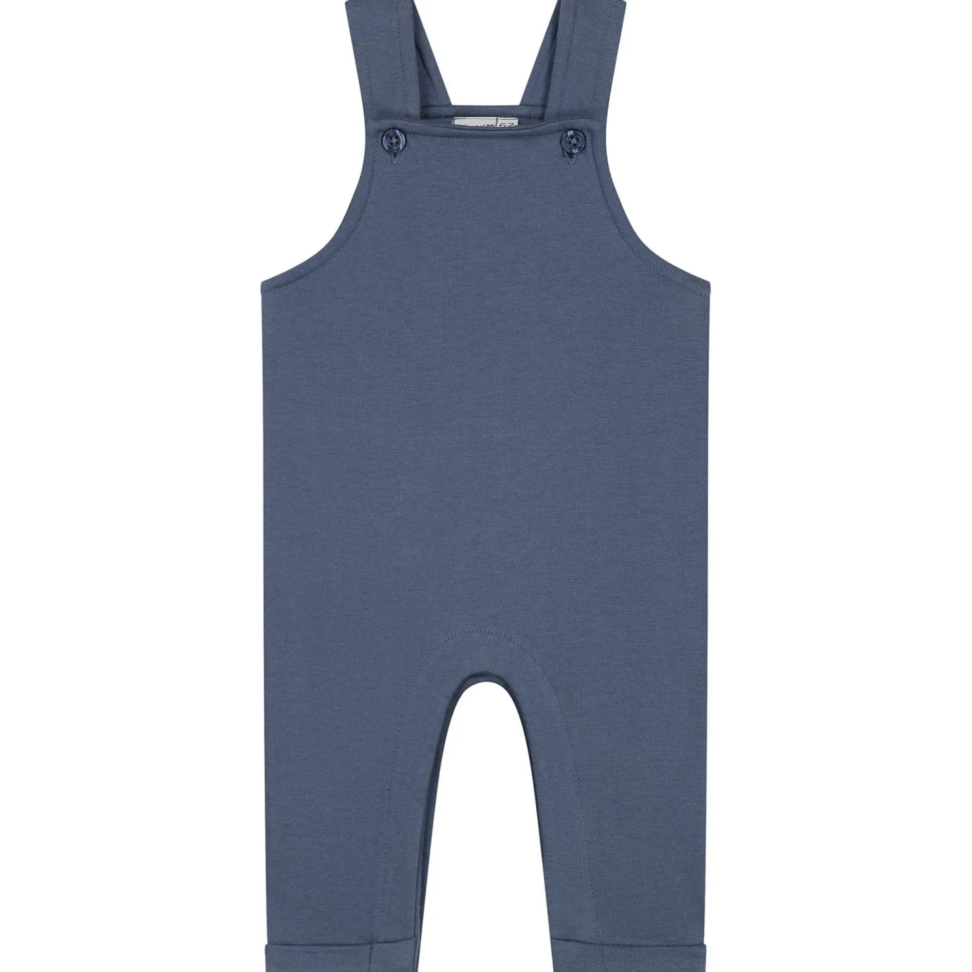 Prénatal newborn tuinbroek effen blauw