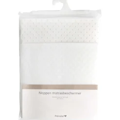 Prénatal noppes matrasbeschermer wit