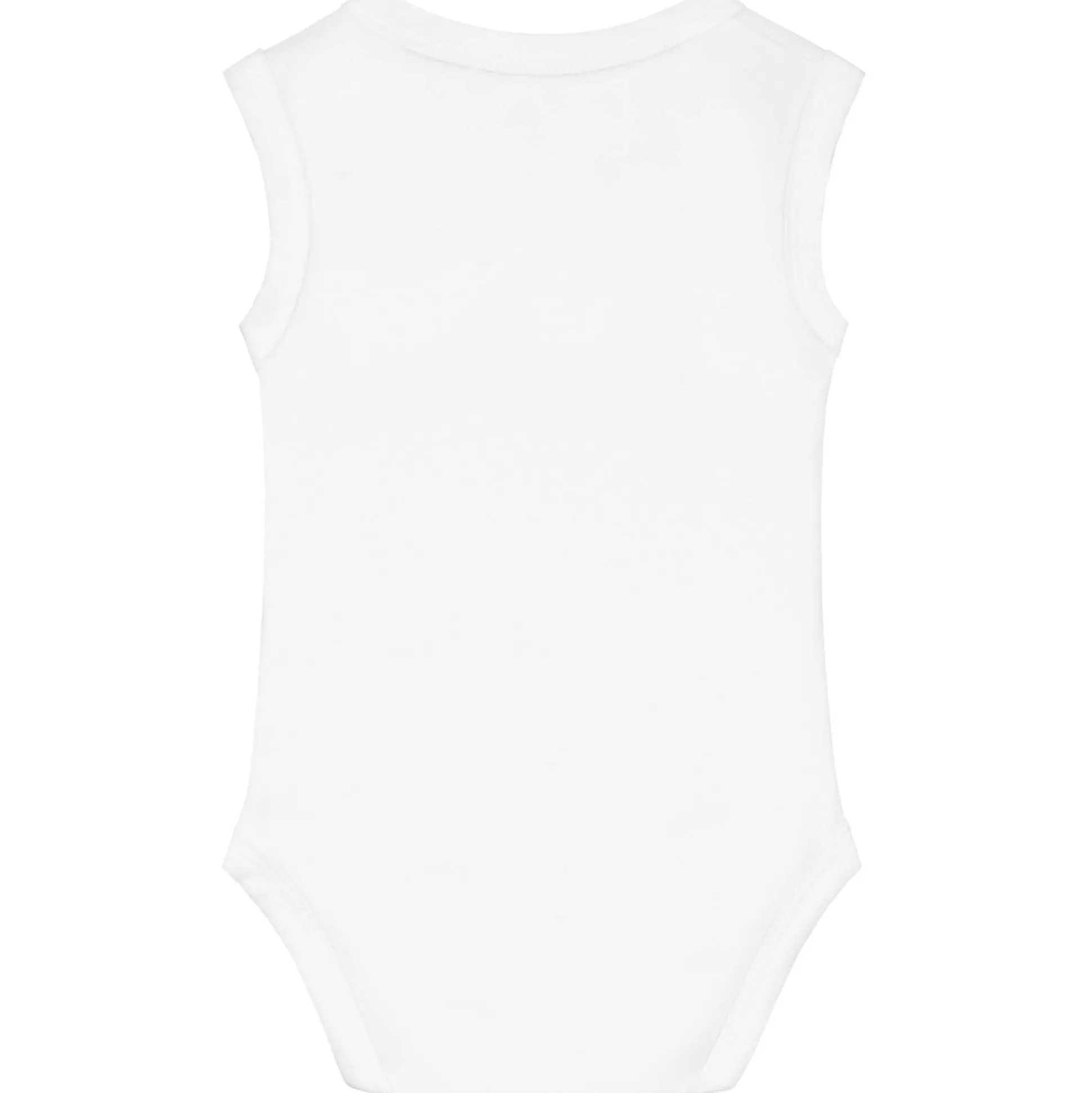 Prénatal overslag romper 2 stuks mouwloos effen wit