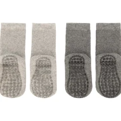 Prénatal peuter antislip sokken   grijs