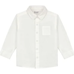 Prénatal peuter blouse lange mouwen effen wit