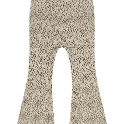 Prénatal peuter broek  all over print bruin