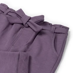 Prénatal peuter broek  effen paars