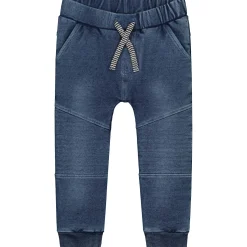 Prénatal peuter broek effen blauw