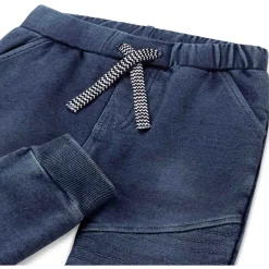Prénatal peuter broek  effen blauw