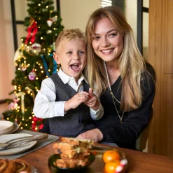 Prénatal peuter gilet mouwloos all over print grijs