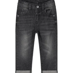 Prénatal peuter jeans loose fit  effen grijs