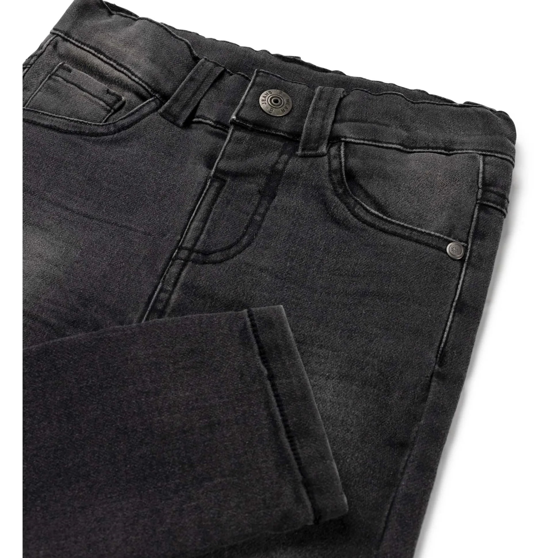Prénatal peuter jeans slim fit effen zwart