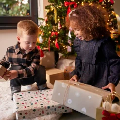 Prénatal peuter jurk glitter lange mouwen effen zwart