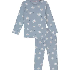 Prénatal peuter pyjama bloem blauw