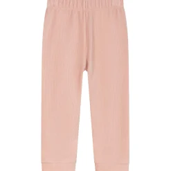 Prénatal peuter pyjama rib velour roze