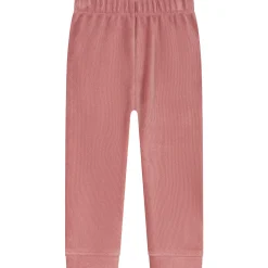 Prénatal peuter pyjama rib velour roze