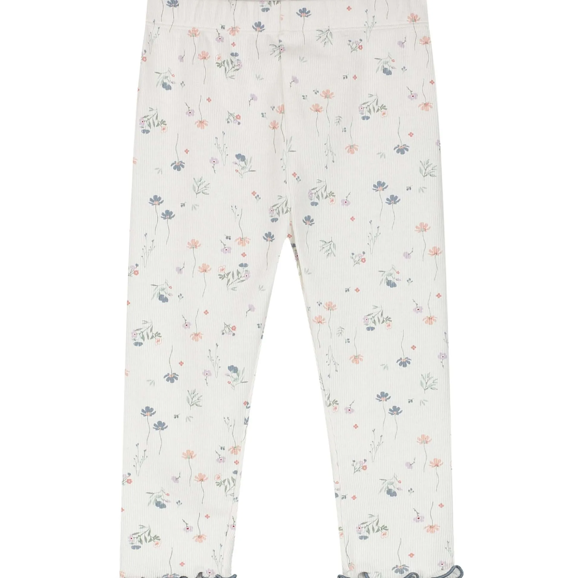 Prénatal peuter pyjama romantische rib wit