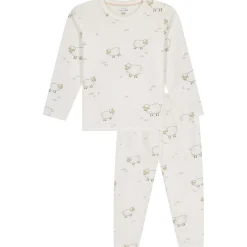 Prénatal peuter pyjama Schapen wit