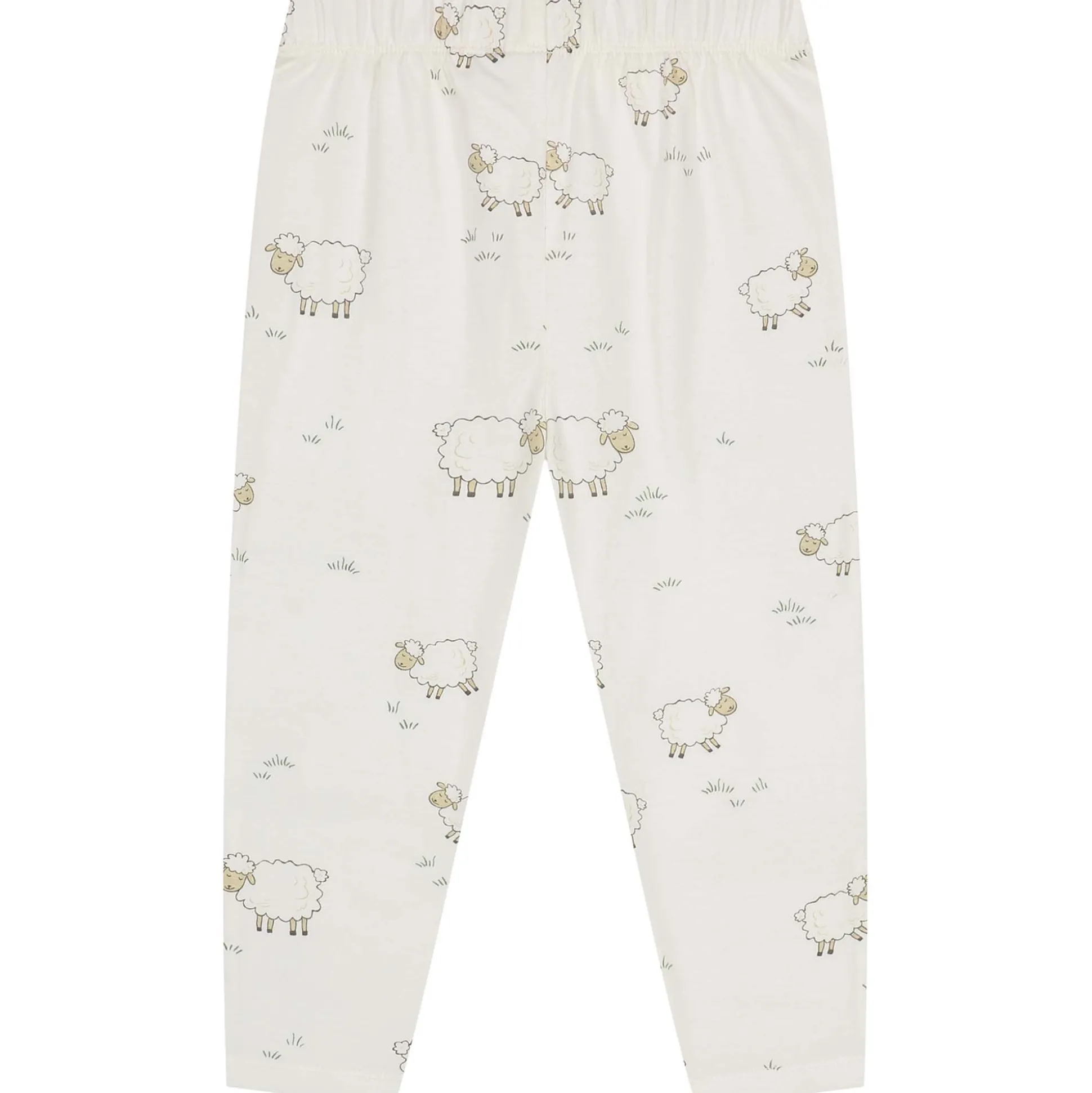 Prénatal peuter pyjama Schapen wit