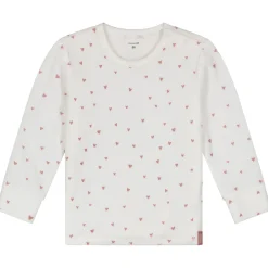 Prénatal peuter pyjama velvet hart wit