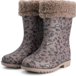 Prénatal peuter regenlaarzen animal print  bruin