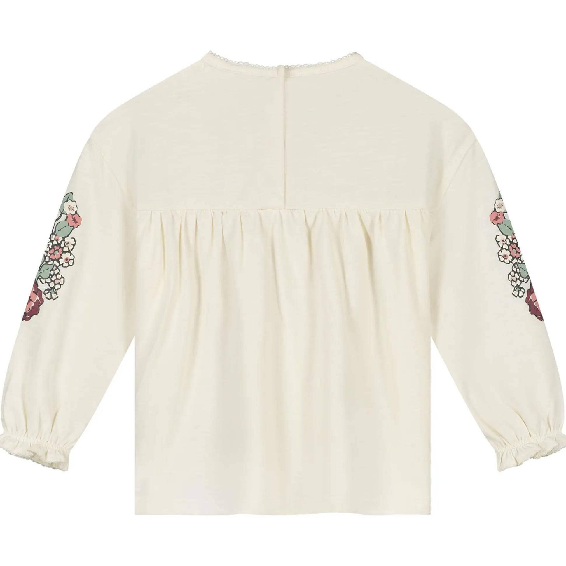 Prénatal peuter shirt lange mouwen wit