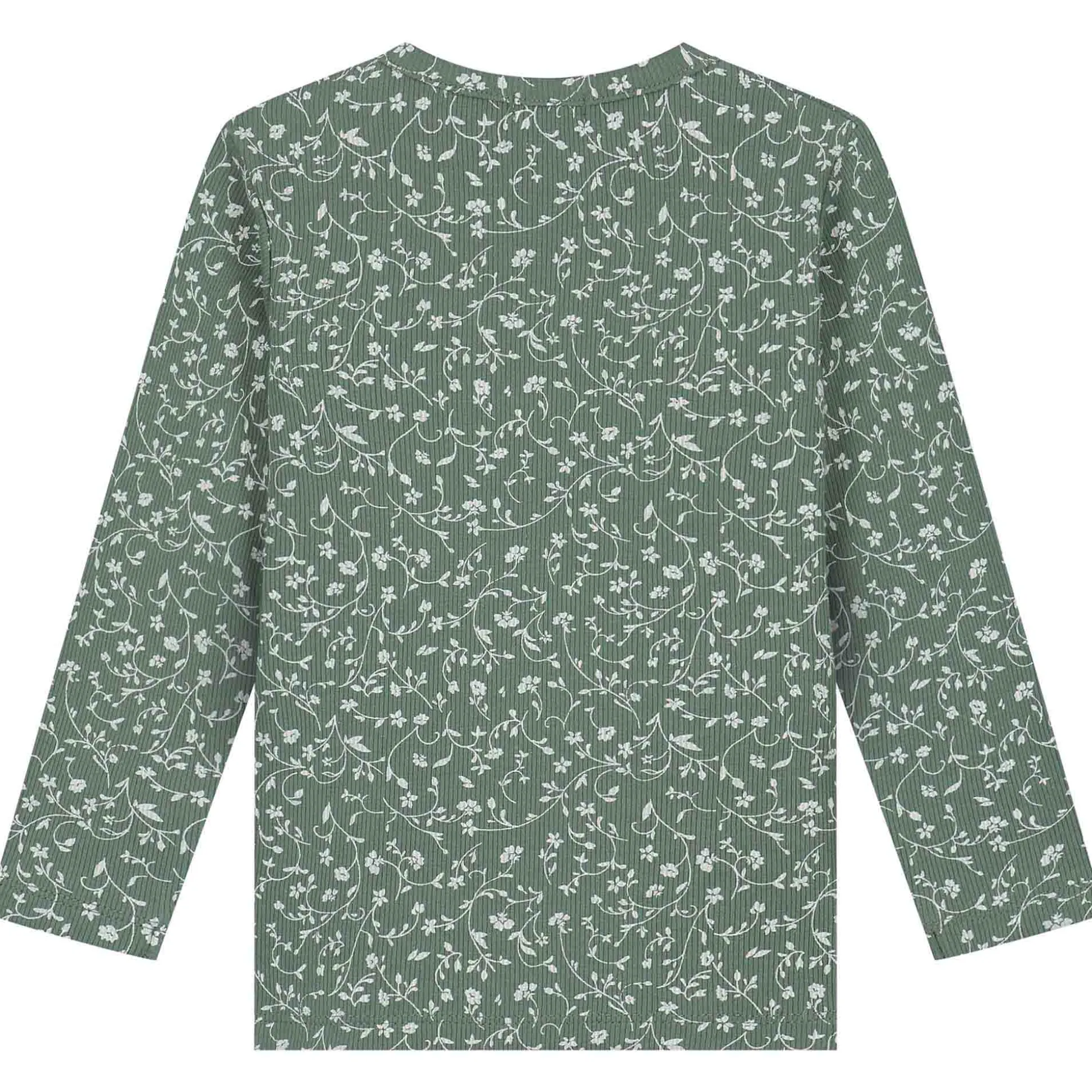 Prénatal peuter shirt lange mouwen all over print groen