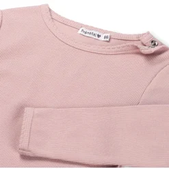Prénatal peuter shirt lange mouwen effen roze
