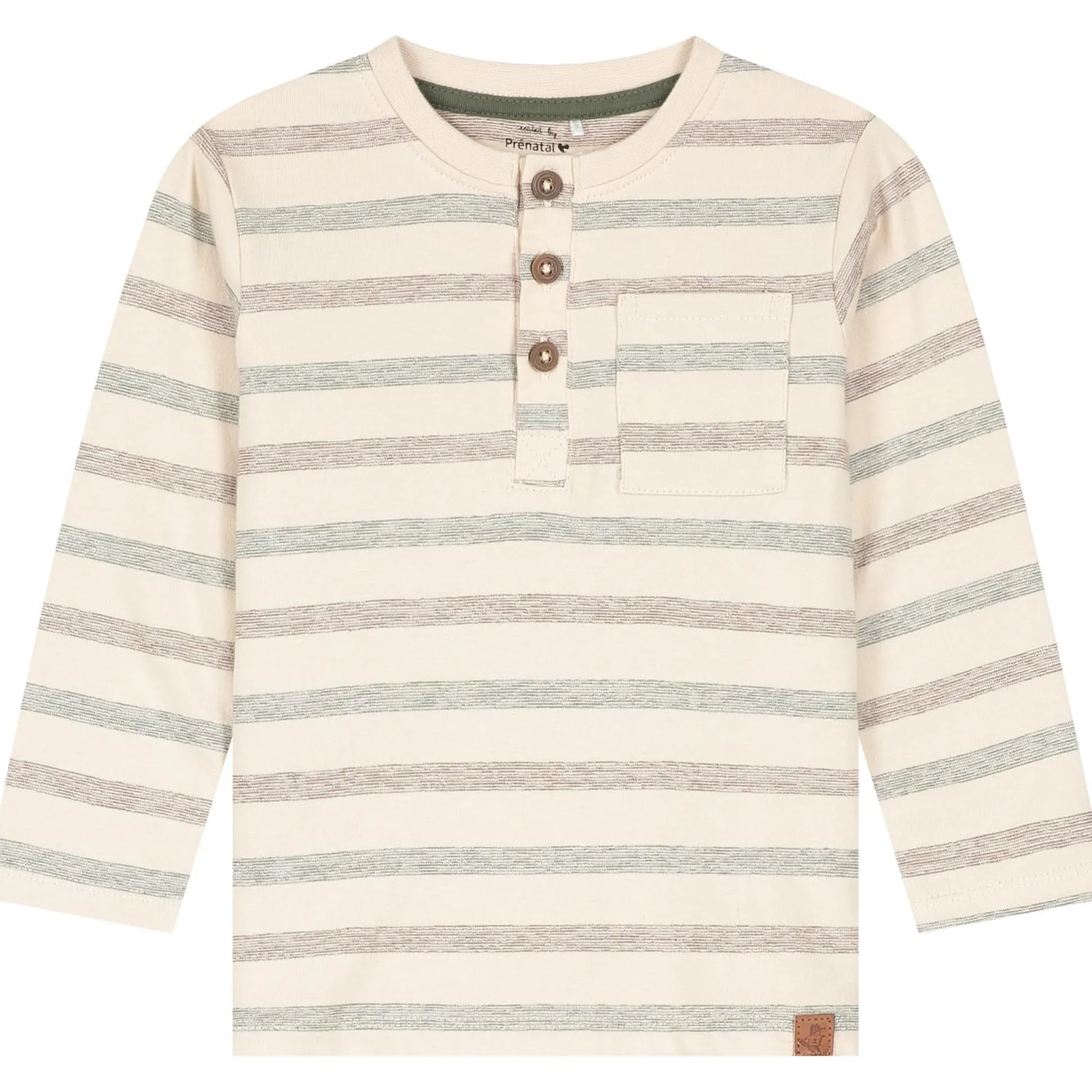 Prénatal peuter shirt lange mouwen strepen multi