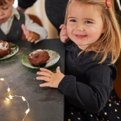 Prénatal peuter shirt lange mouwen effen zwart