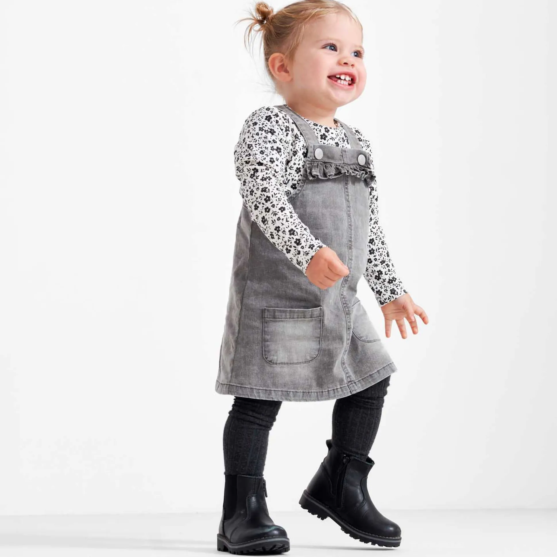 Prénatal peuter shirt lange mouwen bloemen multi