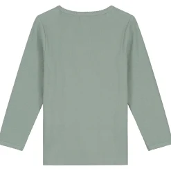 Prénatal peuter shirt lange mouwen effen groen