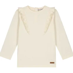 Prénatal peuter shirt lange mouwen effen beige