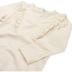 Prénatal peuter shirt lange mouwen effen beige