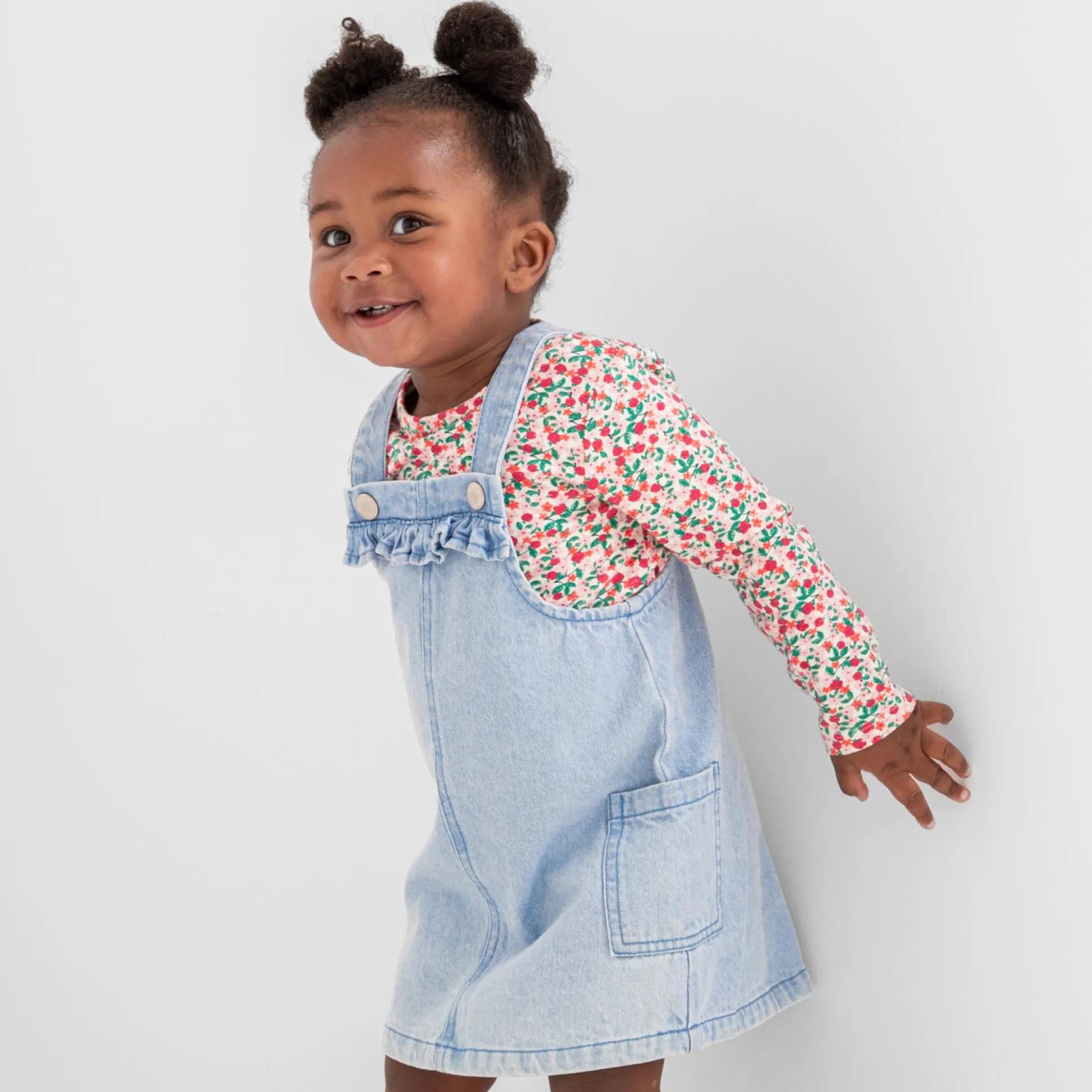 Prénatal peuter shirt lange mouwen all over print multi