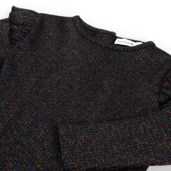 Prénatal peuter shirt lange mouwen effen zwart