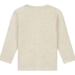 Prénatal peuter shirt lange mouwen effen beige