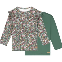 Prénatal peuter shirts 2 stuks lange mouwen  groen