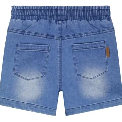 Prénatal peuter short  effen blauw
