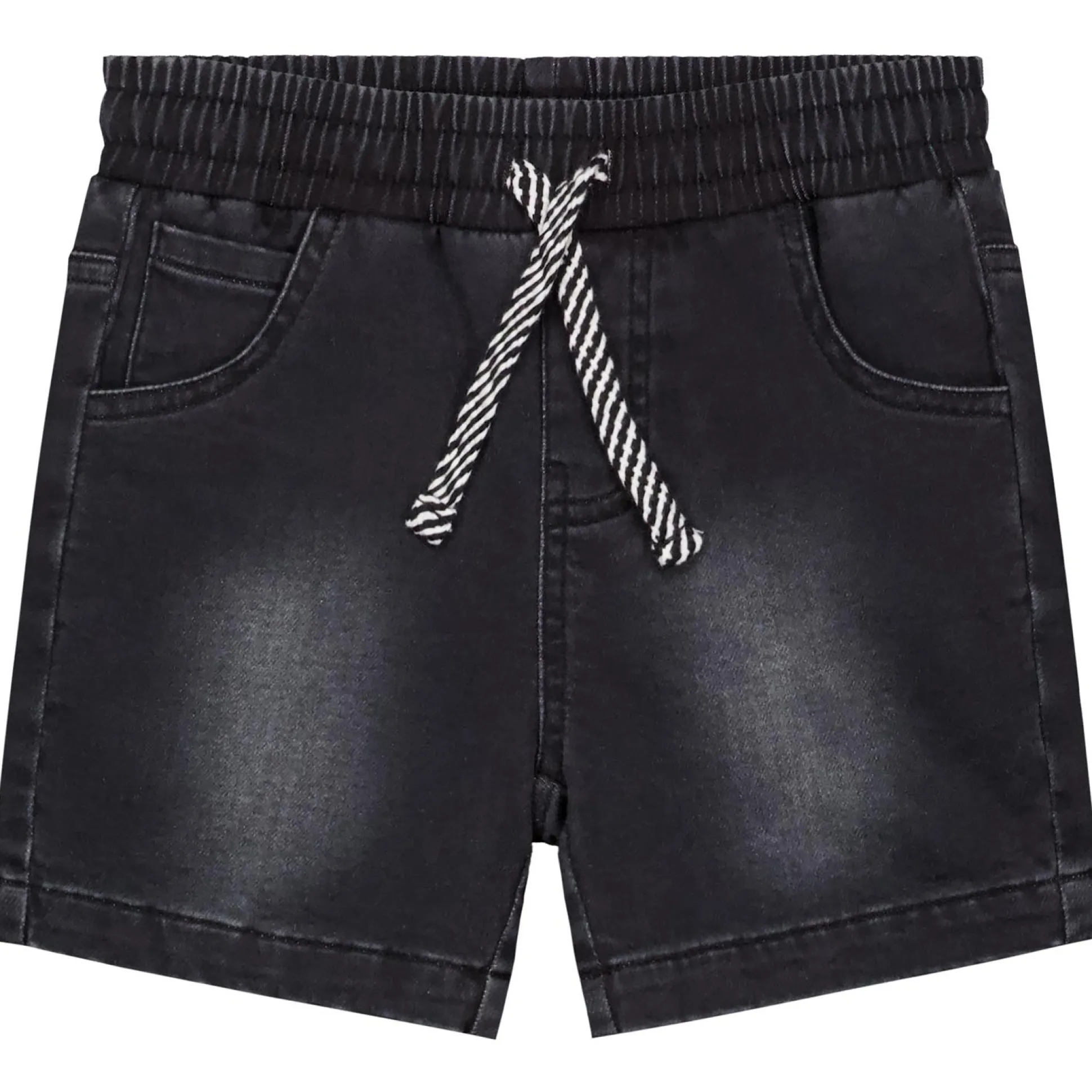 Prénatal peuter short effen zwart