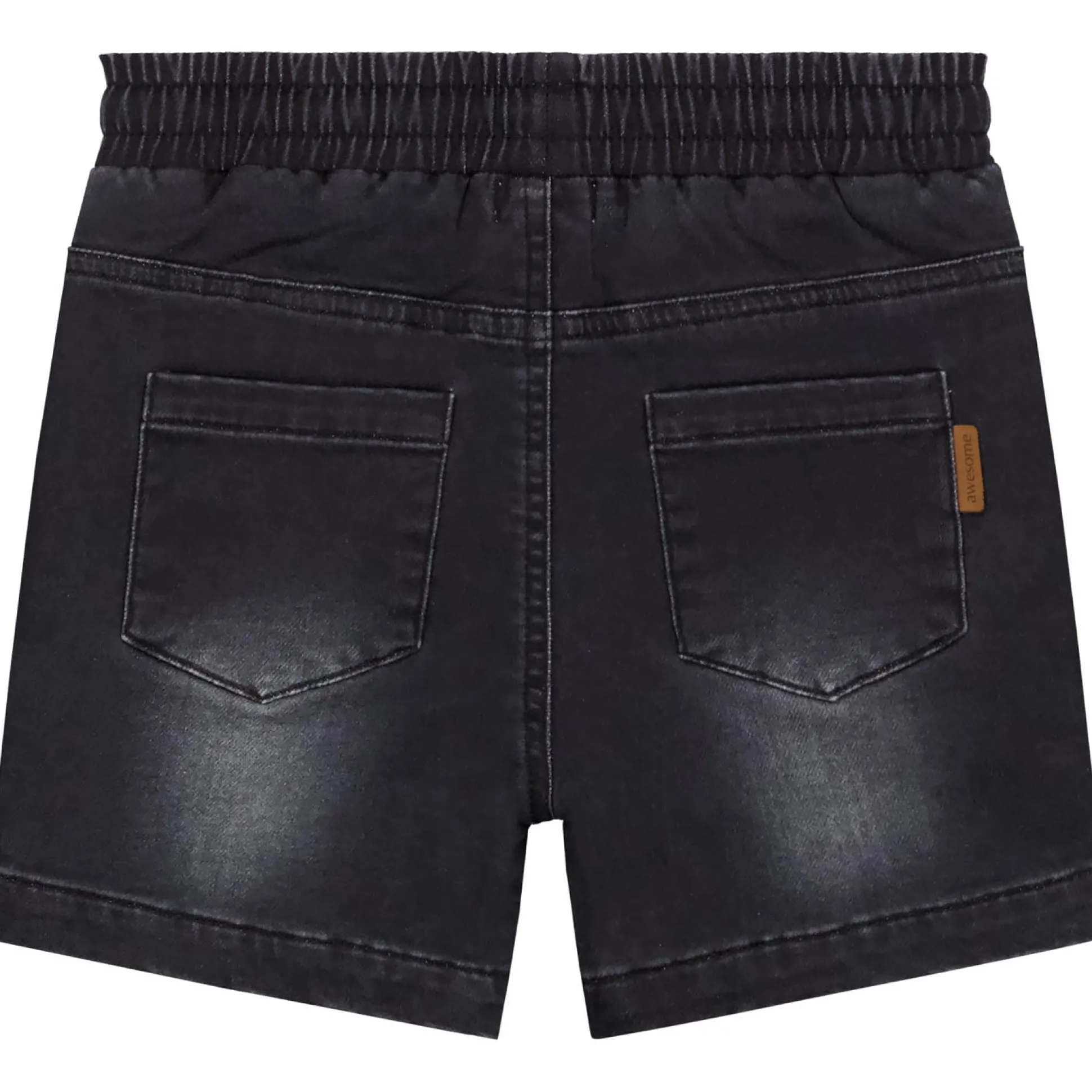 Prénatal peuter short effen zwart