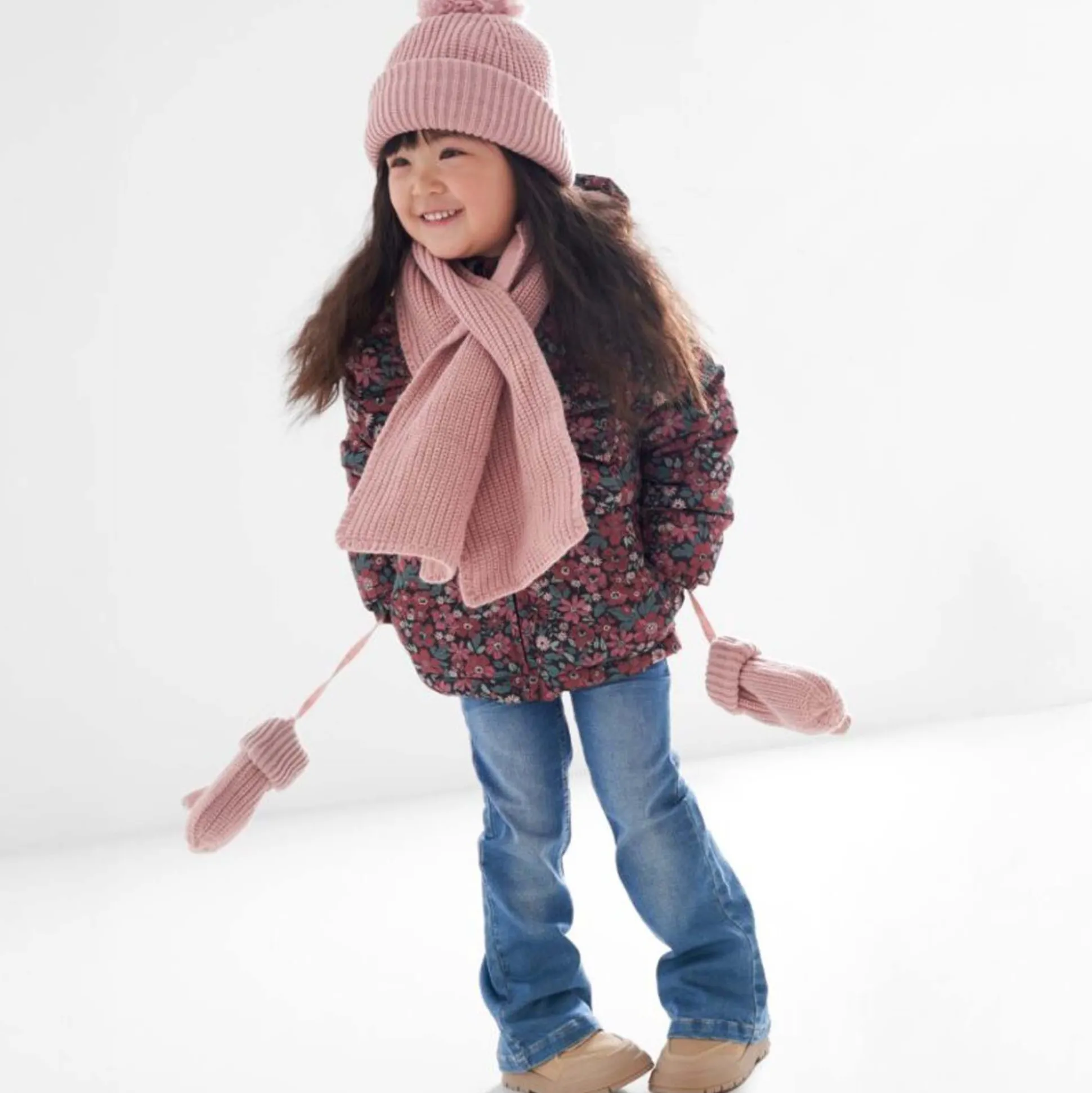 Prénatal peuter sjaal roze