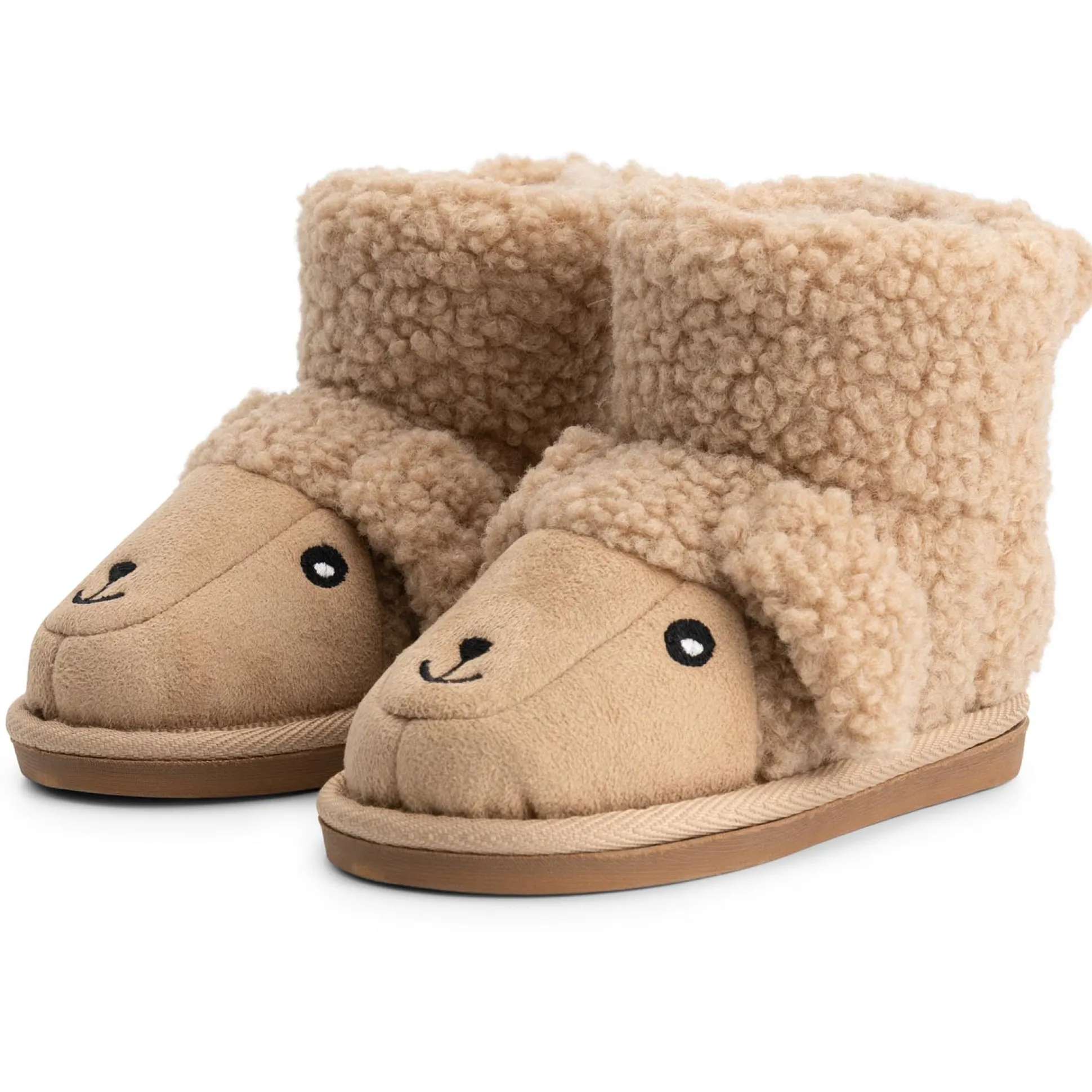 Prénatal peuter sloffen beige