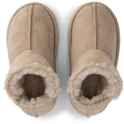 Prénatal peuter sloffen suede  beige