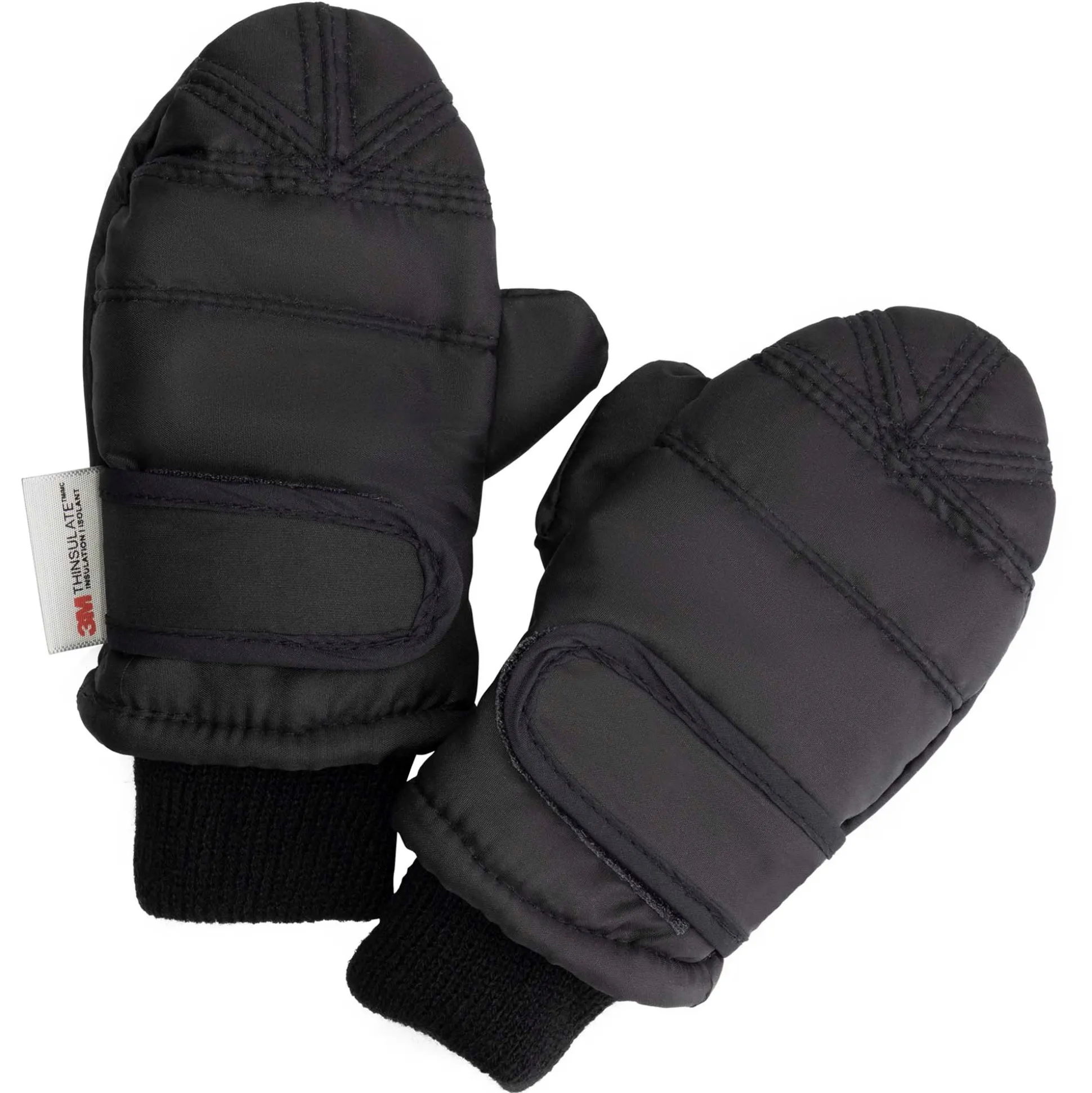 Prénatal peuter sneeuwwanten zwart