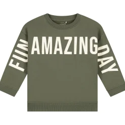 Prénatal peuter sweater 2 stuks lange mouwen tekst multi