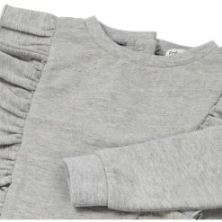 Prénatal peuter sweater glitter lange mouwen melee grijs