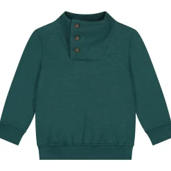 Prénatal peuter sweater lange mouwen effen groen