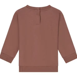 Prénatal peuter sweater lange mouwen tekst bruin