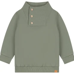 Prénatal peuter sweater lange mouwen effen groen