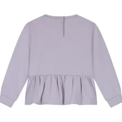 Prénatal peuter sweater lange mouwen effen paars